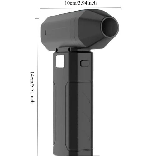 GearUpLux High-Velocity Turbo Fan - Rechargeable Cooling Power